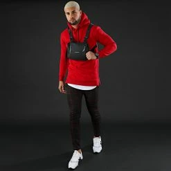Meilleure vente 🥰 Sweat Capuche Oversize Zip 201 Rouge de LBO 🔔 -France LBO Soldes Boutique lbo 103580 FAB SHALBO 201 20191112T160407 05