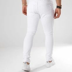 Bon marché 🎉 Jean Skinny LC-B-1 Blanc de LBO 🌟 9 Bon marché 🎉 Jean Skinny LC-B-1 Blanc de LBO 🌟 -France LBO Soldes Boutique lbo 126715 fab lbo lc b 1 white 20180828T174812 05