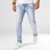 Meilleur prix 🧨 Jean Skinny 72175-1 Denim Bleu Wash de LBO 💯 -France LBO Soldes Boutique lbo 126718 fab lbo 72175 1 lightbluedenim 20180828T174812 01