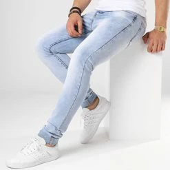Meilleur prix 🧨 Jean Skinny 72175-1 Denim Bleu Wash de LBO 💯 7 Meilleur prix 🧨 Jean Skinny 72175-1 Denim Bleu Wash de LBO 💯 -France LBO Soldes Boutique lbo 126718 fab lbo 72175 1 lightbluedenim 20180828T174812 02