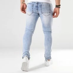 Meilleur prix 🧨 Jean Skinny 72175-1 Denim Bleu Wash de LBO 💯 9 Meilleur prix 🧨 Jean Skinny 72175-1 Denim Bleu Wash de LBO 💯 -France LBO Soldes Boutique lbo 126718 fab lbo 72175 1 lightbluedenim 20180828T174812 05