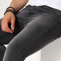 Vente flash 🎉 Jean Super Skinny Fit 72148 Denim Gris de LBO 😉 -France LBO Soldes Boutique lbo 126721 fab lbo 72148 greydenim 20180828T174812 03