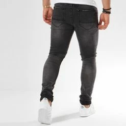 Vente flash 🎉 Jean Super Skinny Fit 72148 Denim Gris de LBO 😉 -France LBO Soldes Boutique lbo 126721 fab lbo 72148 greydenim 20180828T174812 05