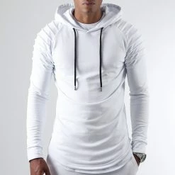Meilleure vente 😉 Sweat Capuche Oversize 409 Blanc de LBO ⭐