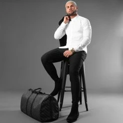 De gros 🥰 Chemise Manches Longues Col Mao Slim Fit 404 Blanc de LBO 🧨 11 De gros 🥰 Chemise Manches Longues Col Mao Slim Fit 404 Blanc de LBO 🧨 -France LBO Soldes Boutique lbo 136703 FAB SHALBO 404 TPDT 20201216T094107 05