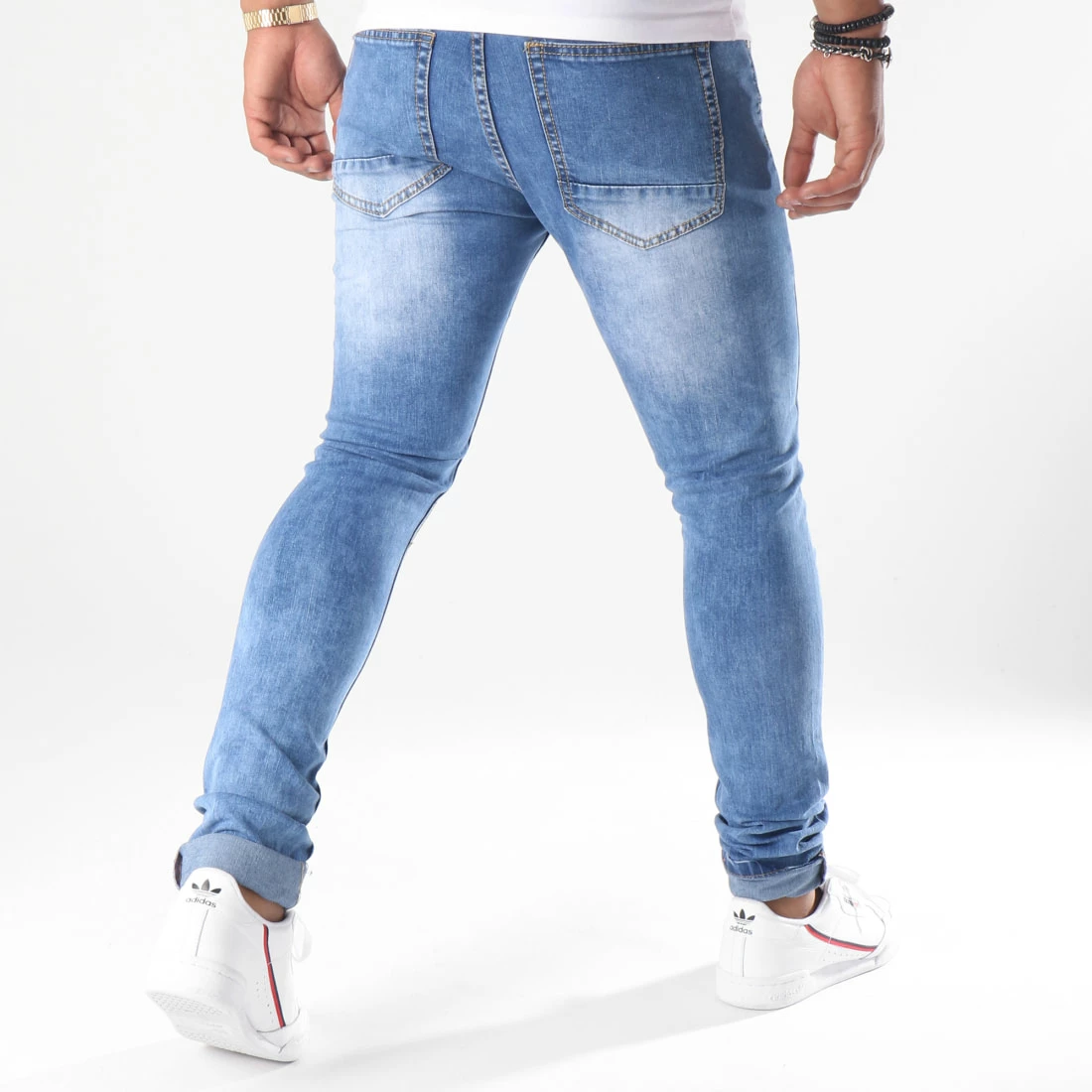 Bon marché 🥰 Jean Skinny LB-054 Denim Bleu Medium de LBO ⭐ 6 Bon marché 🥰 Jean Skinny LB-054 Denim Bleu Medium de LBO ⭐ – Image 4