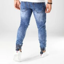 Bon marché ⌛ Jogger Pant Skinny 👖 Jeans 20180426-1 Denim Bleu Medium de LBO 🎉 -France LBO Soldes Boutique lbo 154194 FAB LBO 20180426 1 MEDIUMBLUEDENIM 20181026T160415 05