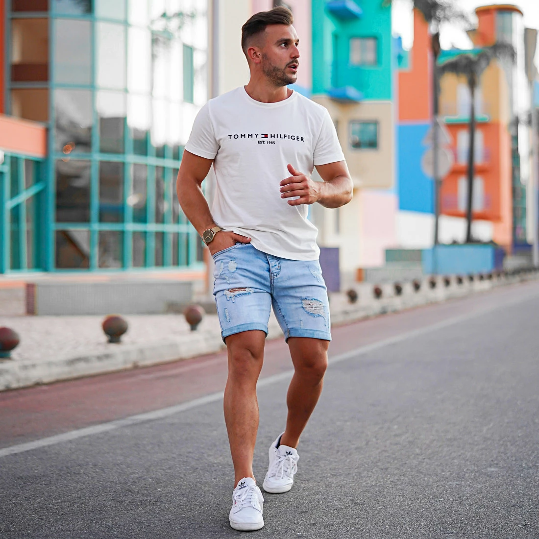 Acheter 🔥 Short Jean Avec Dechirures LB054-B5 Bleu Clair de LBO 🧨 8 Acheter 🔥 Short Jean Avec Dechirures LB054-B5 Bleu Clair de LBO 🧨 – Image 6