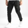 Nouveau 👍 Pantalon Cargo Skinny Jumbo Noir de LBO 👏 -France LBO Soldes Boutique lbo 177069 FAB LBO JUMBO BLACK TPDT 20220722T145352 03