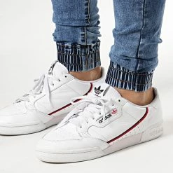 Vente flash 🔥 Jogger Pant Skinny 👖 Jeans Avec Dechirures LC20180426-1D Denim Bleu Medium de LBO 🧨 -France LBO Soldes Boutique lbo 179207 FAB LBO LC20180426 1D MEDIUMBLUEDENIM 20190415T143851 04