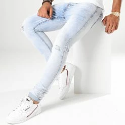 Vente flash ⭐ Jean Skinny 72175-5 Denim Bleu Wash de LBO 😍 10 Vente flash ⭐ Jean Skinny 72175-5 Denim Bleu Wash de LBO 😍 -France LBO Soldes Boutique lbo 179210 FAB LBO 72175 5 LIGHTBLUEDENIM 20190704T121055 02