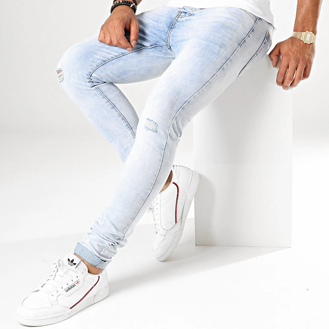 Vente flash ⭐ Jean Skinny 72175-5 Denim Bleu Wash de LBO 😍 4 Vente flash ⭐ Jean Skinny 72175-5 Denim Bleu Wash de LBO 😍 – Image 2