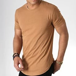 Meilleure vente ❤️ Tee 👚 Shirt Oversize 702 Camel de LBO 🎉