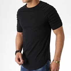 Meilleur prix ⌛ Lot de 2 Tee 👕 Shirts Oversize 694 Noir Et Blanc de LBO ✔️ -France LBO Soldes Boutique lbo 180282 FAB SHALBO 694 20190430T135005 04