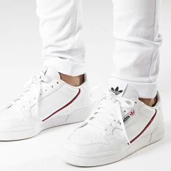 Vente flash 👏 Jean Skinny Avec Déchirures LB054-5 Blanc de LBO ⭐ -France LBO Soldes Boutique lbo 187767 FAB LBO LB054 5 WHITE 20190718T163732 04