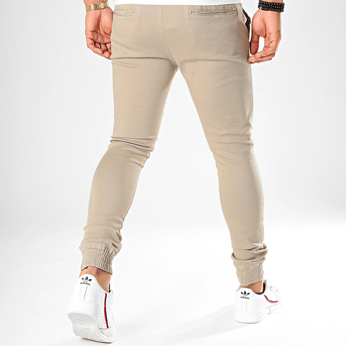 Promo ✔️ Jogger Pant Super Skinny 804 Beige de LBO 🎉 6 Promo ✔️ Jogger Pant Super Skinny 804 Beige de LBO 🎉 – Image 4