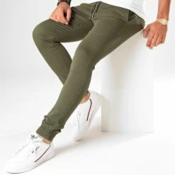 Top 10 🧨 Jogger Pant Super Skinny 809 Vert Kaki de LBO 🎁 -France LBO Soldes Boutique lbo 190116 FAB SHALBO 809 20191010T105234 03