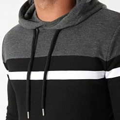 Grosses soldes 🤩 Sweat Capuche Slim Fit Tricolore 813 Anthracite Blanc Noir de LBO ⭐ 6 Grosses soldes 🤩 Sweat Capuche Slim Fit Tricolore 813 Anthracite Blanc Noir de LBO ⭐ -France LBO Soldes Boutique lbo 191696 FAB SHALBO 813 20190919T154831 03