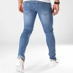 Bon marché 🔥 Jean Skinny B07 Bleu Denim de LBO ❤️ -France LBO Soldes Boutique lbo 192041 FAB LBO B07 BLUEDENIM 20190923T153847 05