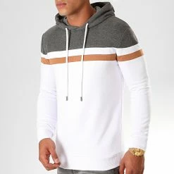 Coupon 🔥 Sweat Capuche Slim Fit Tricolore 843 Blanc Anthracite Camel de LBO 😀 8 Coupon 🔥 Sweat Capuche Slim Fit Tricolore 843 Blanc Anthracite Camel de LBO 😀 -France LBO Soldes Boutique lbo 192060 FAB SHALBO 843 20190930T162817 01