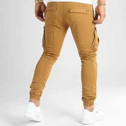 De gros ✔️ Pantalon Cargo Skinny Jumbo Camel de LBO 🎁 -France LBO Soldes Boutique lbo 192279 FAB LBO JUMBO CAMEL TPDT 20220722T150251 04