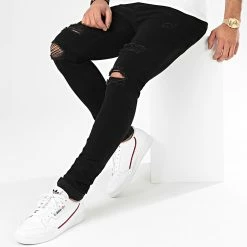 Sortie 😀 Jean Skinny Avec Déchirures 72215-B07 Noir de LBO 🎁 10 Sortie 😀 Jean Skinny Avec Déchirures 72215-B07 Noir de LBO 🎁 -France LBO Soldes Boutique lbo 203017 FAB LBO 72215 B07 BLACK 20191216T154715 02