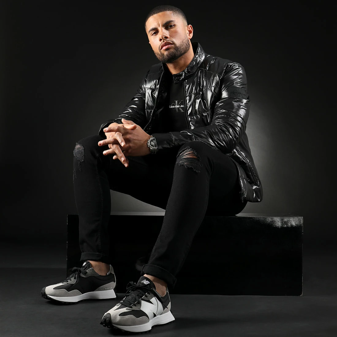 Sortie 😀 Jean Skinny Avec Déchirures 72215-B07 Noir de LBO 🎁 8 Sortie 😀 Jean Skinny Avec Déchirures 72215-B07 Noir de LBO 🎁 – Image 6