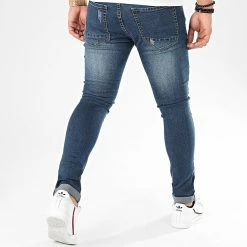 Nouveau 🛒 Jean Skinny Avec Déchirures 72176-2 Bleu Denim de LBO 🧨 11 Nouveau 🛒 Jean Skinny Avec Déchirures 72176-2 Bleu Denim de LBO 🧨 -France LBO Soldes Boutique lbo 203018 FAB LBO LB72176 2 20191216T164953 04