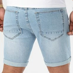 Top 10 ⭐ Short Jean Avec Dechirures LB054-B51 Bleu Clair de LBO 🎉 -France LBO Soldes Boutique lbo 204808 FAB LBO LB054 B51 LIGHT CLEAN 20191217T151956 04