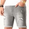 Acheter 😉 Short Jean Avec Dechirures LB054-B52 Gris de LBO 😉 -France LBO Soldes Boutique lbo 204812 FAB LBO LB054 B52 LIGHTGREY DESTR 20200217T135403 01