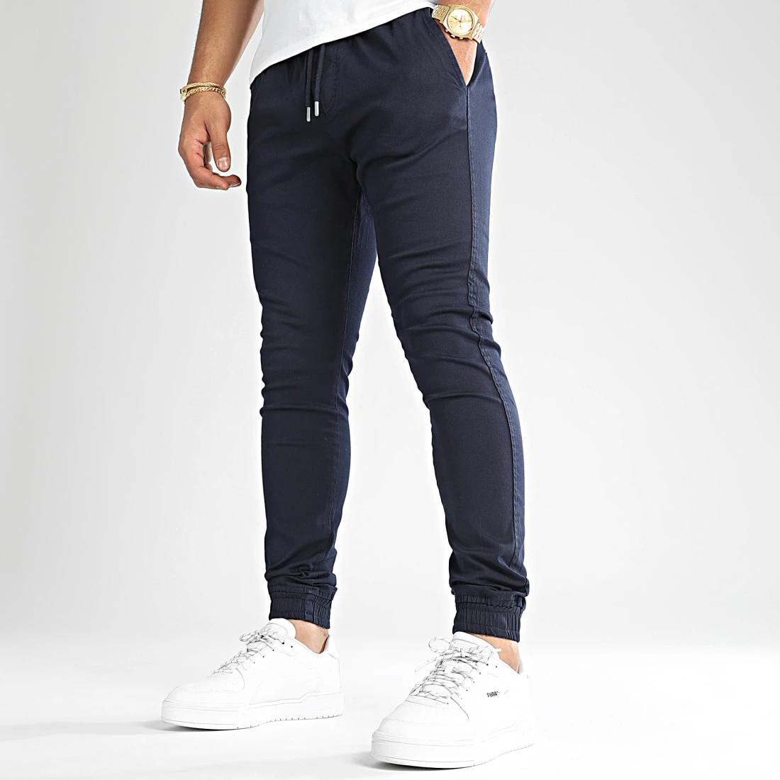 Acheter 💯 Jogger Pant Super Skinny 805 Bleu Marine de LBO 🌟 5 Acheter 💯 Jogger Pant Super Skinny 805 Bleu Marine de LBO 🌟 – Image 3