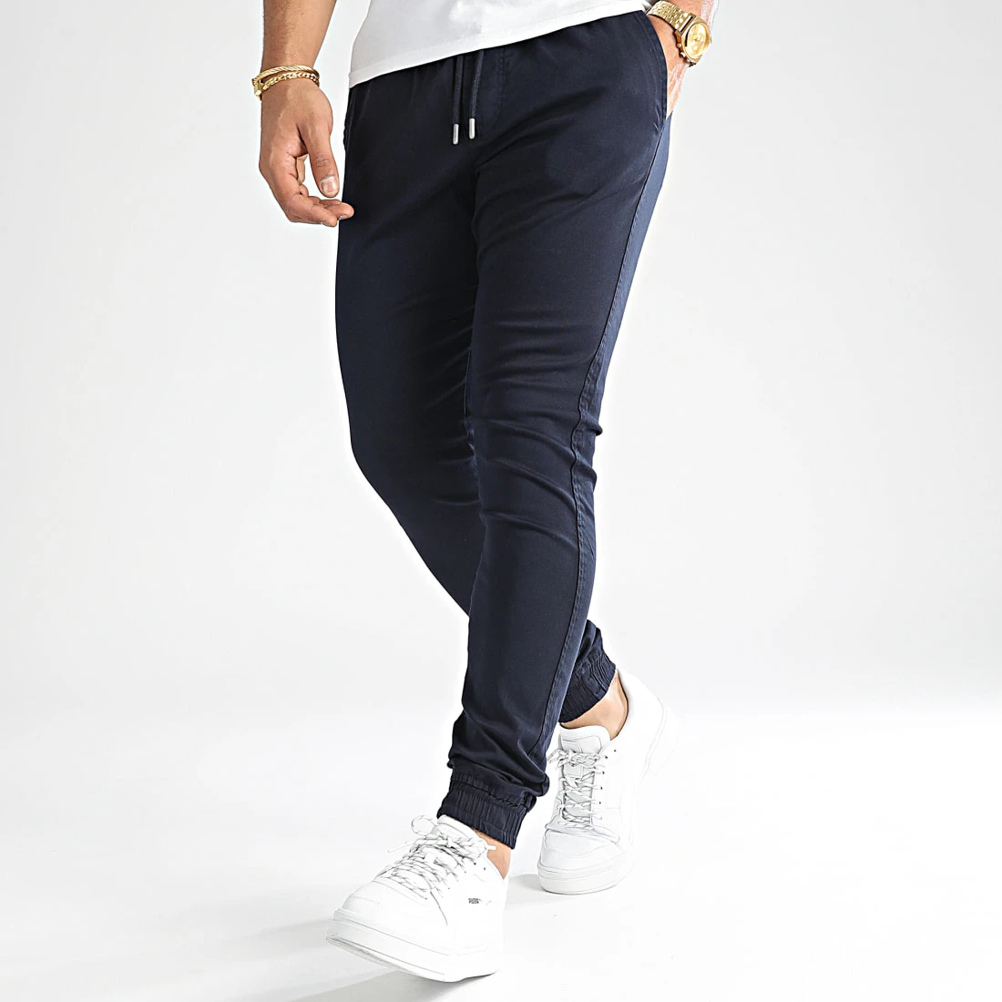 Acheter 💯 Jogger Pant Super Skinny 805 Bleu Marine de LBO 🌟 6 Acheter 💯 Jogger Pant Super Skinny 805 Bleu Marine de LBO 🌟 – Image 4