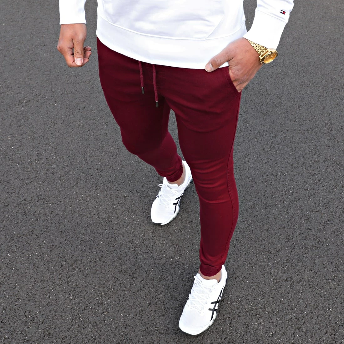 Remise 🛒 Jogger Pant Super Skinny 810 Bordeaux de LBO 😍 9 Remise 🛒 Jogger Pant Super Skinny 810 Bordeaux de LBO 😍 – Image 7