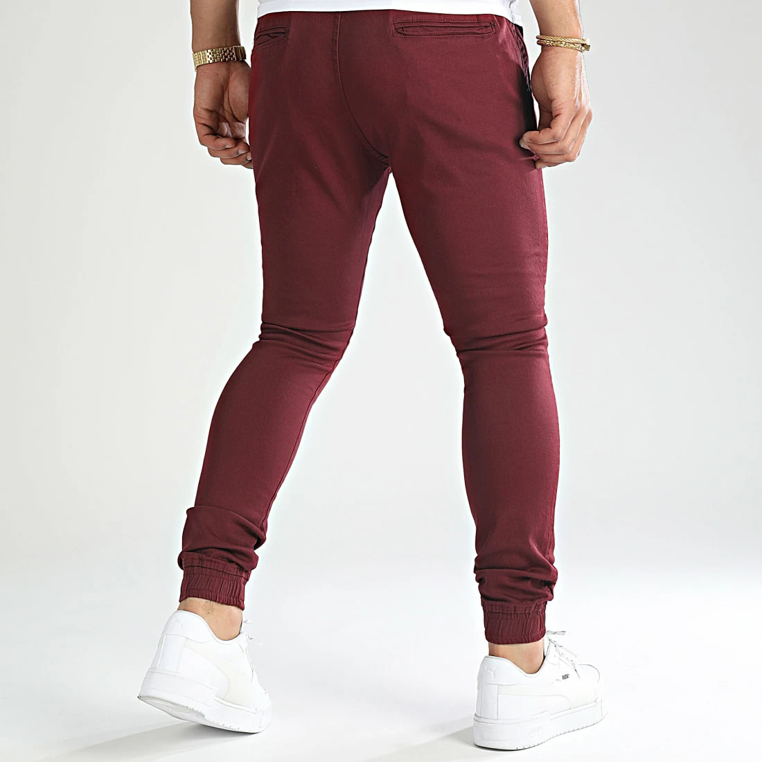 Remise 🛒 Jogger Pant Super Skinny 810 Bordeaux de LBO 😍 7 Remise 🛒 Jogger Pant Super Skinny 810 Bordeaux de LBO 😍 – Image 5