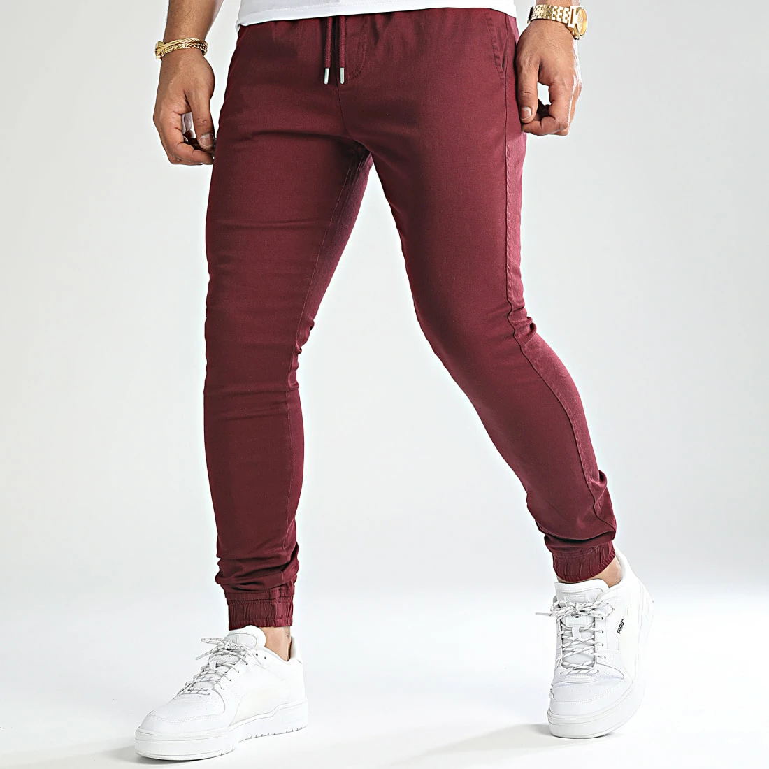 Remise 🛒 Jogger Pant Super Skinny 810 Bordeaux de LBO 😍 3 Remise 🛒 Jogger Pant Super Skinny 810 Bordeaux de LBO 😍