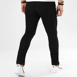 Meilleure vente 😀 Jean Skinny Avec Zips L818 Noir de LBO 🔔 -France LBO Soldes Boutique lbo 208392 FAB LBO L1818 BLACK 20200114T164846 04