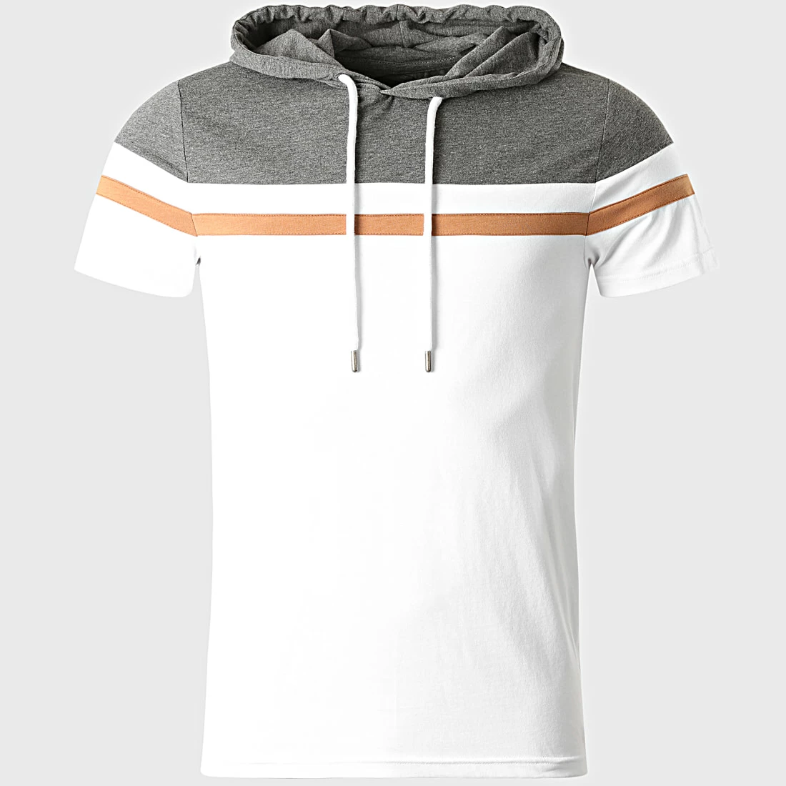 Tout neuf 🎉 Tee 👚 Shirt Capuche Tricolore 1114 Gris Anthracite Blanc Camel de LBO 🛒 5 Tout neuf 🎉 Tee 👚 Shirt Capuche Tricolore 1114 Gris Anthracite Blanc Camel de LBO 🛒 – Image 3