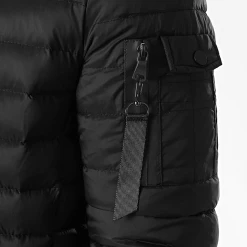 Meilleure affaire 🔔 Doudoune Capuche Ultralight Avec Fourrure Noir de LBO 🌟 -France LBO Soldes Boutique lbo 220716 FAB LBO 1005 DDN 18 NOIR NOIR 20201013T085609 02