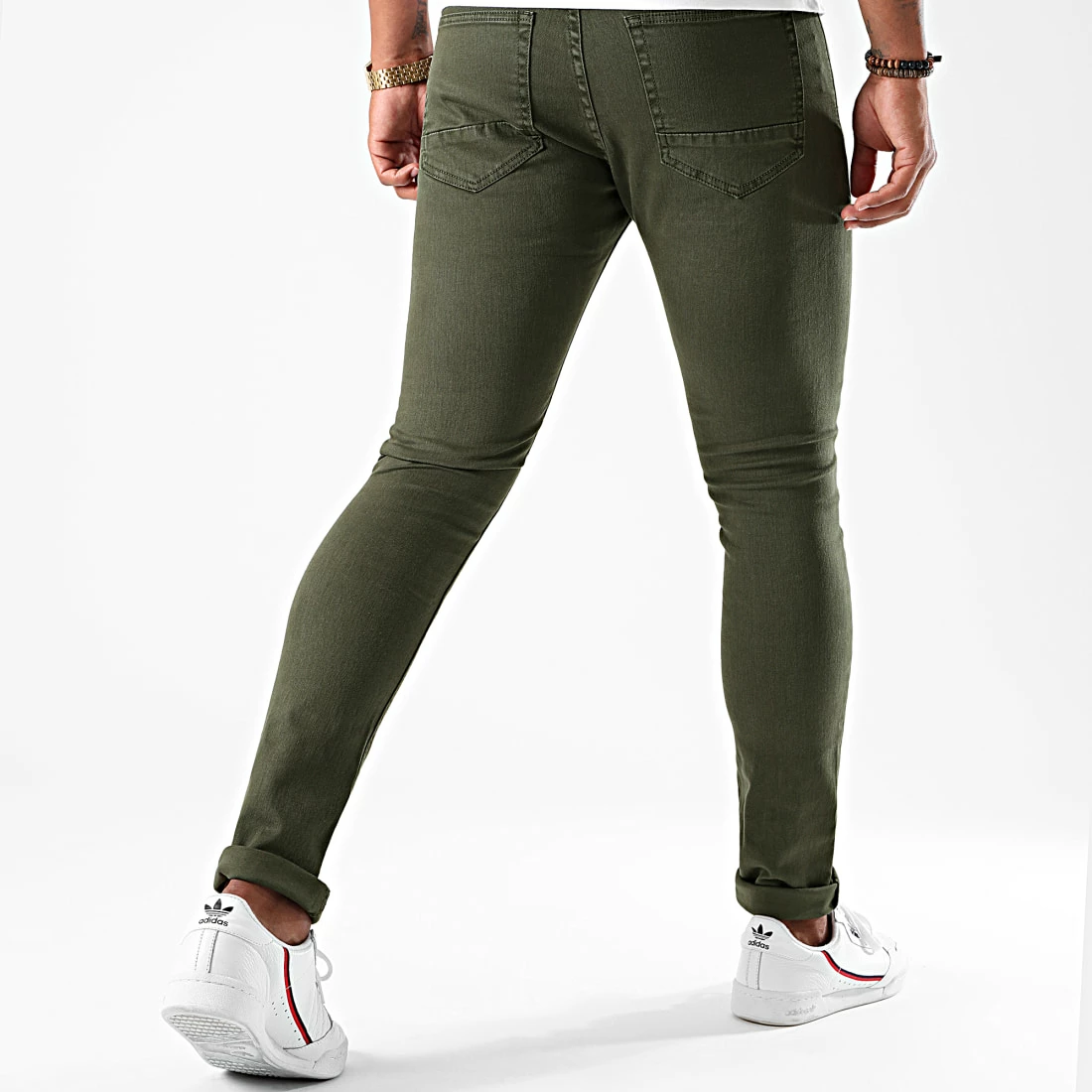 De gros 🧨 Jean Skinny Avec Déchirures LB054K20 Khaki de LBO 💯 6 De gros 🧨 Jean Skinny Avec Déchirures LB054K20 Khaki de LBO 💯 – Image 4