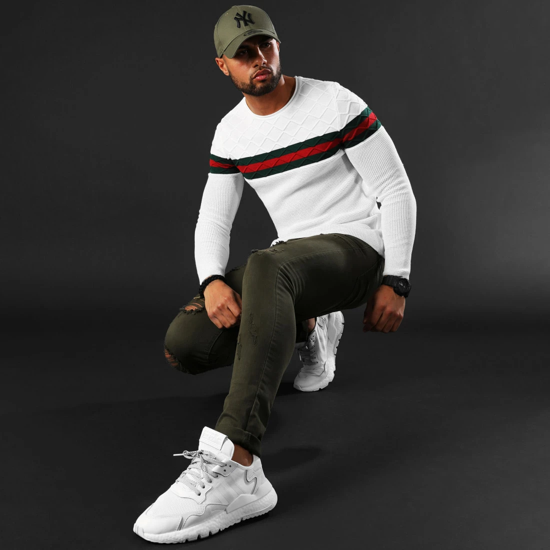 De gros 🧨 Jean Skinny Avec Déchirures LB054K20 Khaki de LBO 💯 10 De gros 🧨 Jean Skinny Avec Déchirures LB054K20 Khaki de LBO 💯 – Image 8