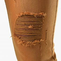 Vente flash 🤩 Jean Skinny Avec Déchirures LB054C20 Camel de LBO 🛒 -France LBO Soldes Boutique lbo 221361 FAB LBO LB054C20 CAMELDENIM 20200813T160629 02