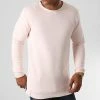 Acheter ✨ Sweat Crewneck Oversize Zip 1304 Rose Pale de LBO ✨ -France LBO Soldes Boutique lbo 225852 FAB SHALBO 1304 20200907T182645 03