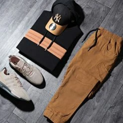 Nouveau 🤩 Sweat Capuche Bicolore 1293 Noir Camel de LBO ⌛ 12 Nouveau 🤩 Sweat Capuche Bicolore 1293 Noir Camel de LBO ⌛ -France LBO Soldes Boutique lbo 226646 FAB SHALBO 1293 20201016T115943 06