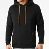 Le moins cher 😍 Sweat Capuche Details Tech Orange 1208 Noir de LBO ⭐