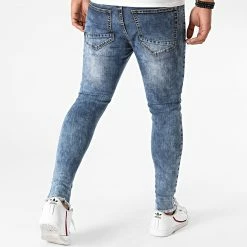 Nouveau ❤️ Jean Skinny LB0547AH2 Bleu Medium de LBO 👍 10 Nouveau ❤️ Jean Skinny LB0547AH2 Bleu Medium de LBO 👍 -France LBO Soldes Boutique lbo 228277 FAB LBO LB0547AH2 MEDIUMBLUE 20200930T134127 04