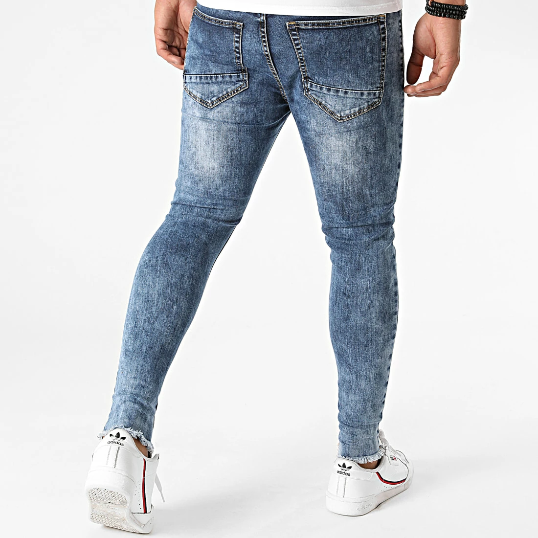 Nouveau ❤️ Jean Skinny LB0547AH2 Bleu Medium de LBO 👍 6 Nouveau ❤️ Jean Skinny LB0547AH2 Bleu Medium de LBO 👍 – Image 4
