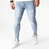 Promo 😉 Jean Super Skinny Fit LB054-AH2 Bleu Wash de LBO ❤️ -France LBO Soldes Boutique lbo 228278 FAB LBO LB054 AH2 MEDIUMBLUE 20200930T134143 01