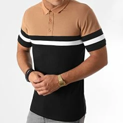 Meilleur prix ❤️ Polo Manches Courtes Piqué Tricolore 1398 Camel Blanc Noir de LBO 😀 10 Meilleur prix ❤️ Polo Manches Courtes Piqué Tricolore 1398 Camel Blanc Noir de LBO 😀 -France LBO Soldes Boutique lbo 230681 FAB SHALBO 1398 20201020T094748 03