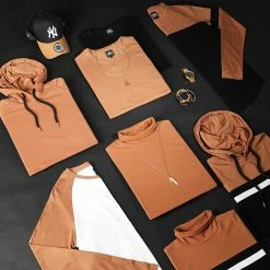 Offres 🛒 Lot De 2 Sweats Capuche Oversize 1286 Noir Et Camel de LBO ⌛ -France LBO Soldes Boutique lbo 230688 FAB SHALBO 1286 20201007T142158 05