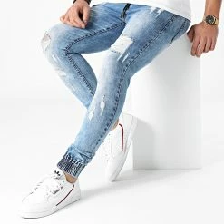 Coupon 🎉 Jogger Pant Skinny 👖 Jeans Avec Dechirures LB054J Denim Bleu Medium de LBO ⌛ 9 Coupon 🎉 Jogger Pant Skinny 👖 Jeans Avec Dechirures LB054J Denim Bleu Medium de LBO ⌛ -France LBO Soldes Boutique lbo 234438 FAB LBO LB054J MEDIUMBLUEDENIM 20201113T143200 03